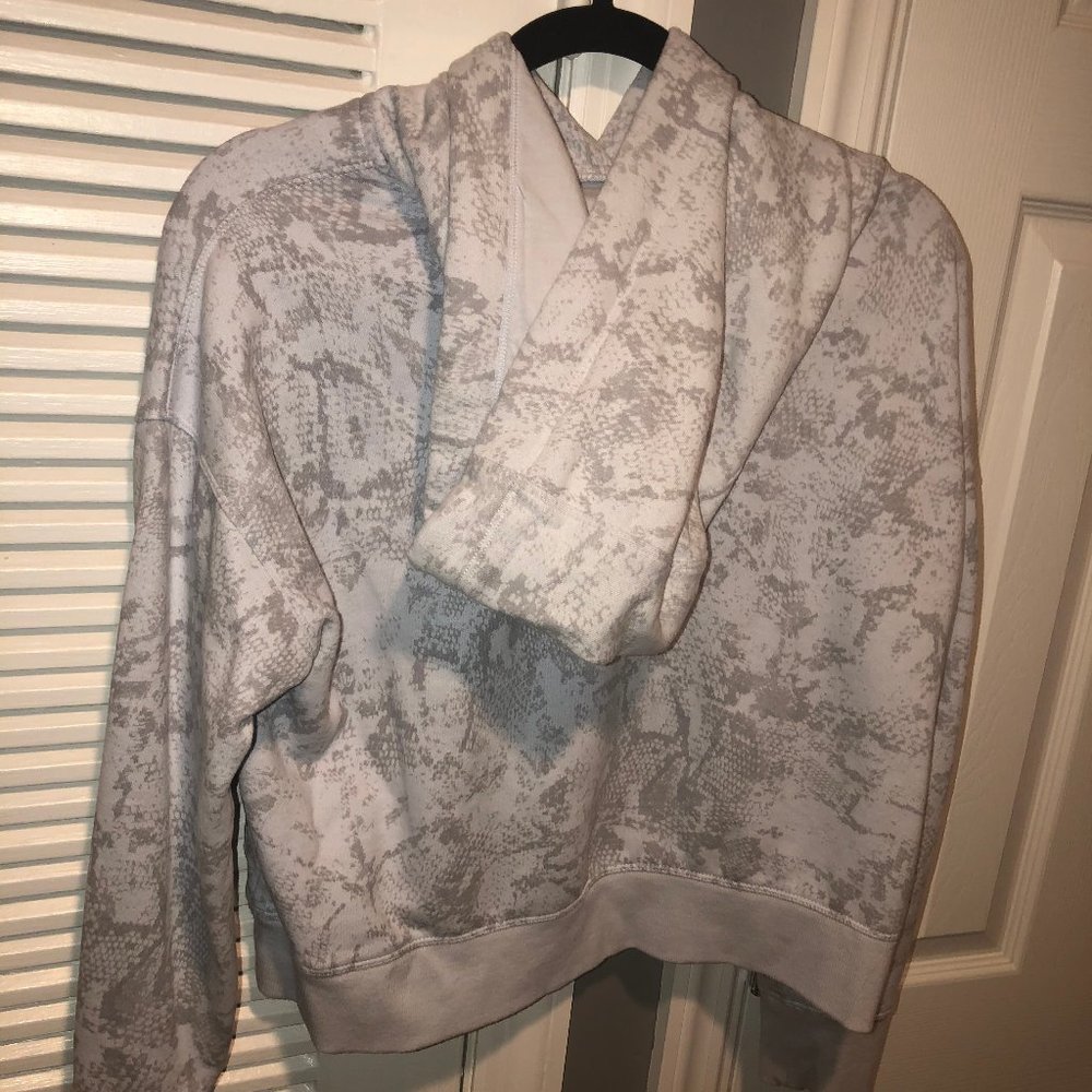 Calvin Klein Performance Cropped Hoodie Size M - Picture 2 of 3